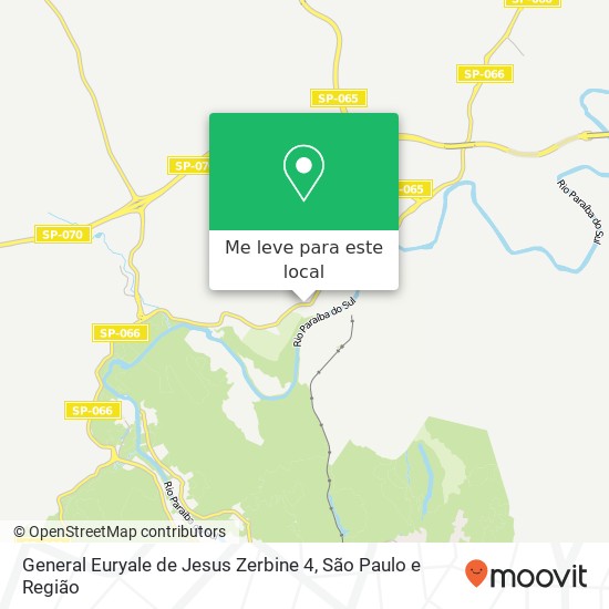 General Euryale de Jesus Zerbine 4 mapa