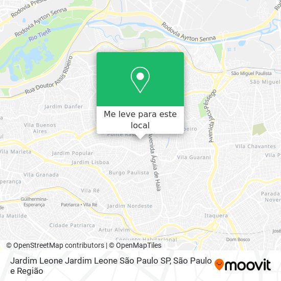 Jardim Leone   Jardim Leone   São Paulo   SP mapa