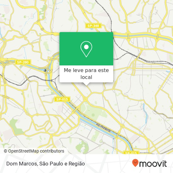 Dom Marcos mapa