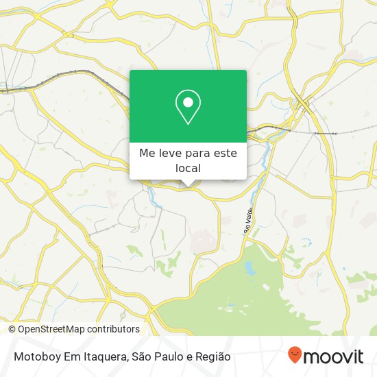 Motoboy Em Itaquera mapa