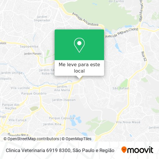 Clinica Veterinaria 6919 8300 mapa