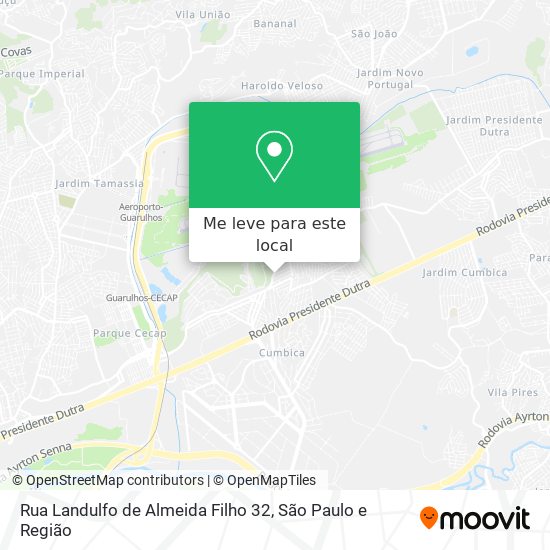 Rua Landulfo de Almeida Filho 32 mapa