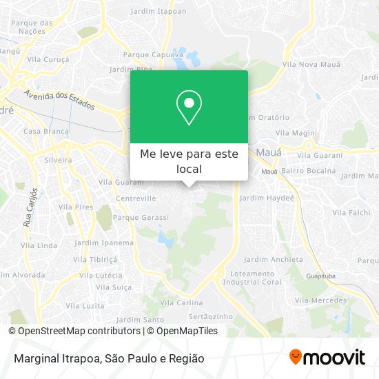 Marginal Itrapoa mapa