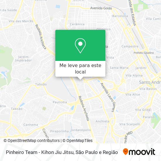Pinheiro Team - Kihon Jiu Jitsu mapa