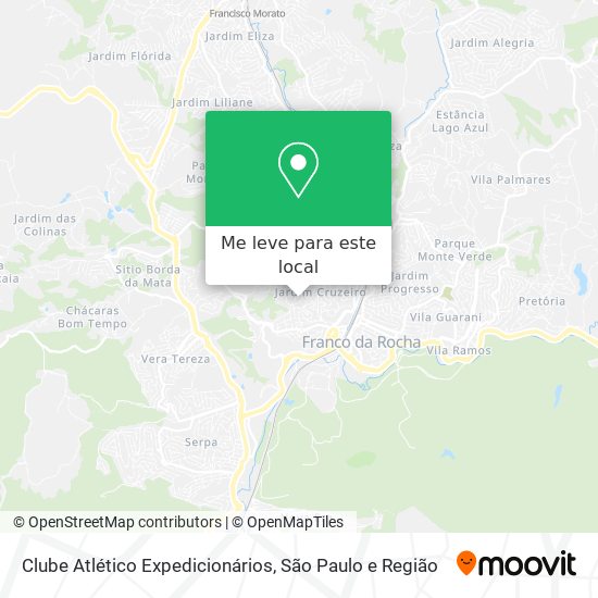 Clube Atlético Expedicionários mapa