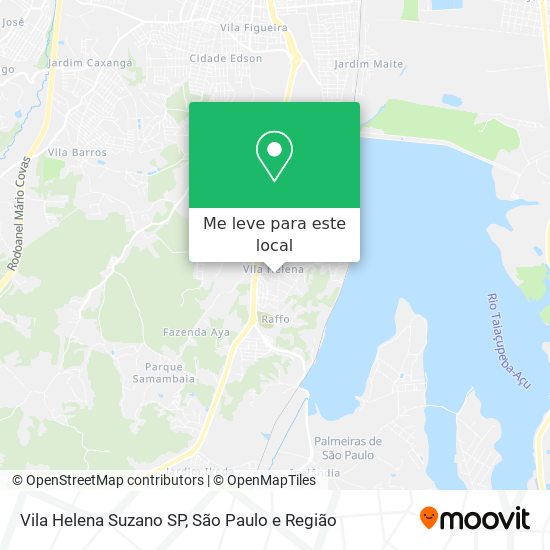 Vila Helena  Suzano   SP mapa