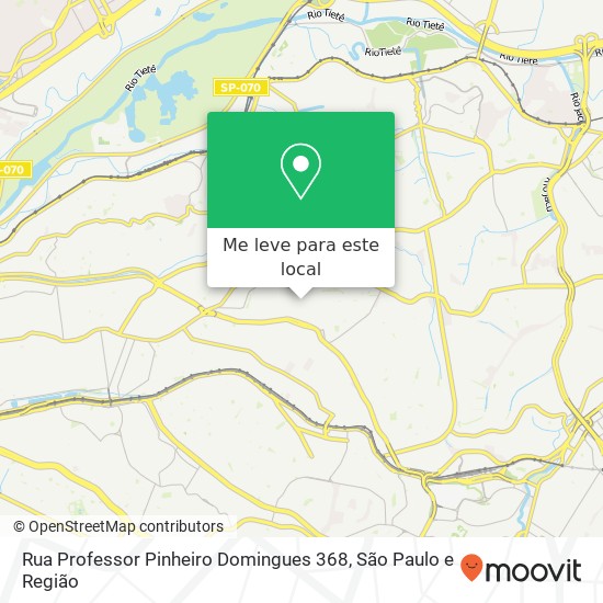 Rua Professor Pinheiro Domingues  368 mapa