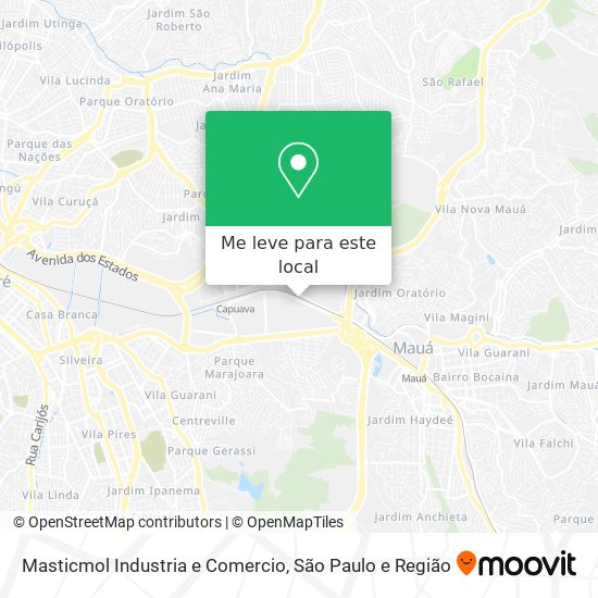 Masticmol Industria e Comercio mapa