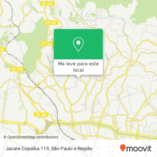 Jacare Copaiba 119 mapa