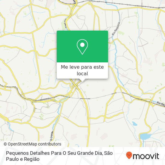 Pequenos Detalhes Para O Seu Grande Dia mapa