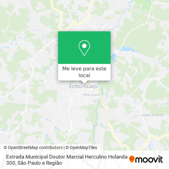 Estrada Municipal Doutor Marcial Herculino Holanda 300 mapa