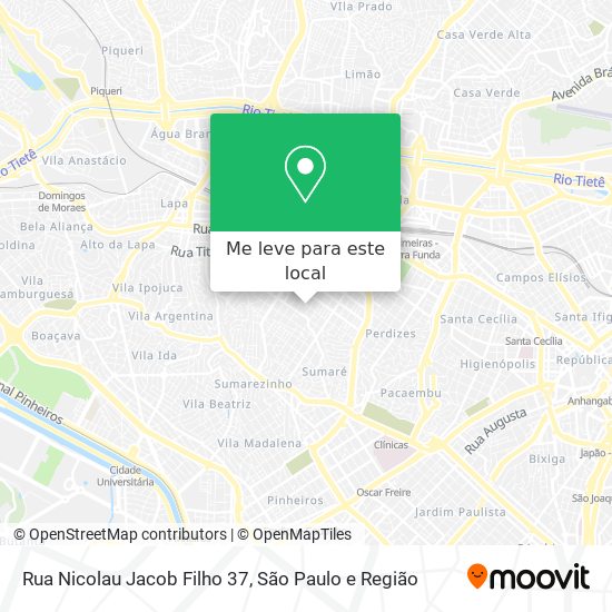 Rua Nicolau Jacob Filho 37 mapa