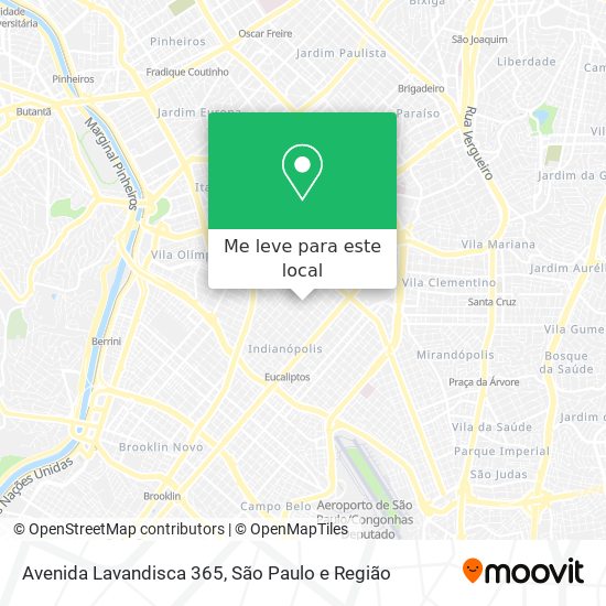 Avenida Lavandisca  365 mapa