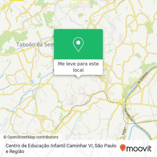 Centro de Educação Infantil Caminhar VI mapa