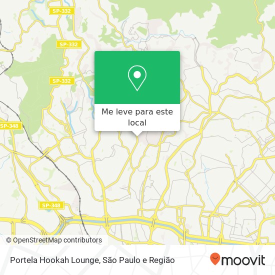 Portela Hookah Lounge mapa
