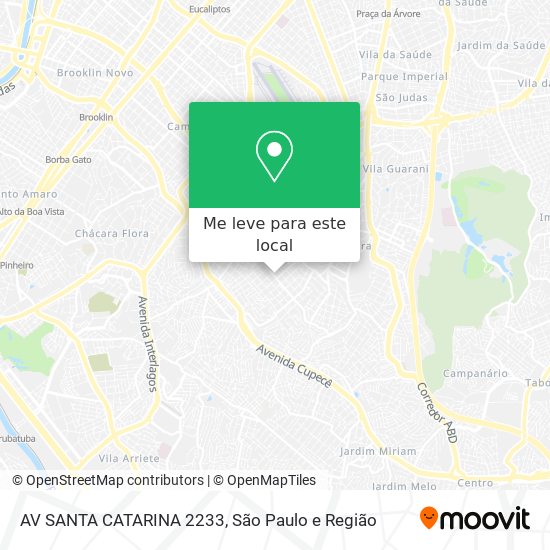 AV SANTA CATARINA 2233 mapa