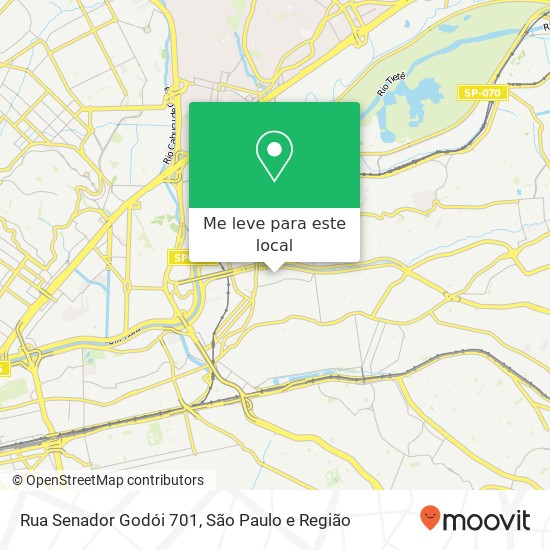 Rua Senador Godói 701 mapa