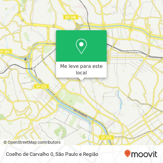 Coelho de Carvalho 0 mapa