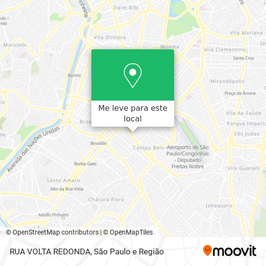 RUA VOLTA REDONDA mapa