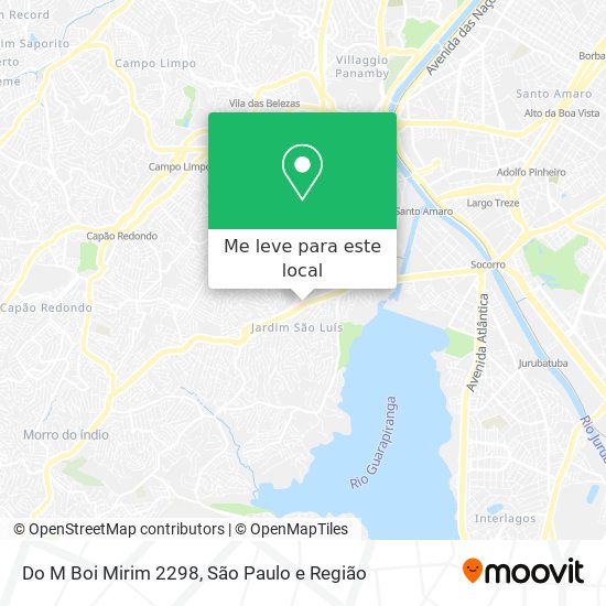 Do M Boi Mirim 2298 mapa