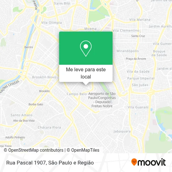 Rua Pascal  1907 mapa