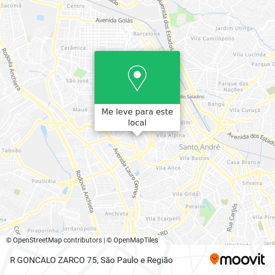 R GONCALO ZARCO 75 mapa