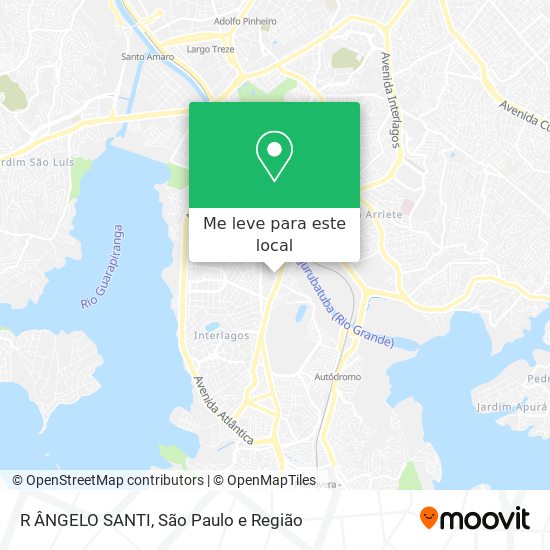 R ÂNGELO SANTI mapa