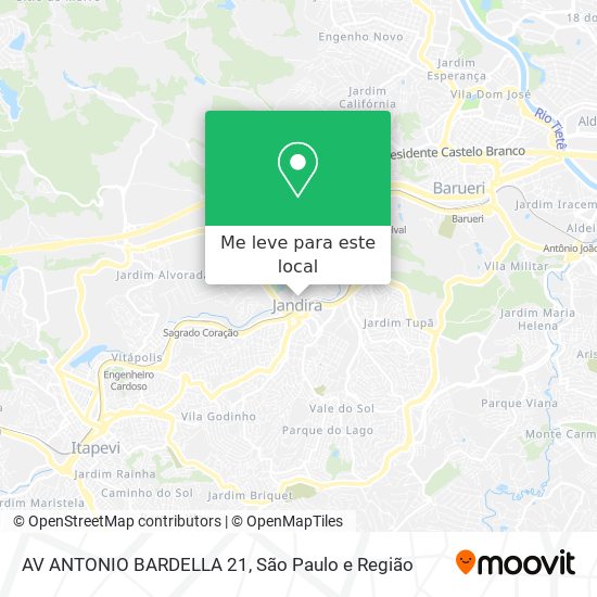 AV ANTONIO BARDELLA 21 mapa