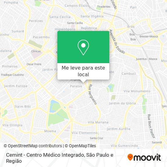 Cemint - Centro Médico Integrado mapa