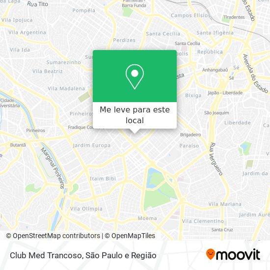 Club Med Trancoso mapa