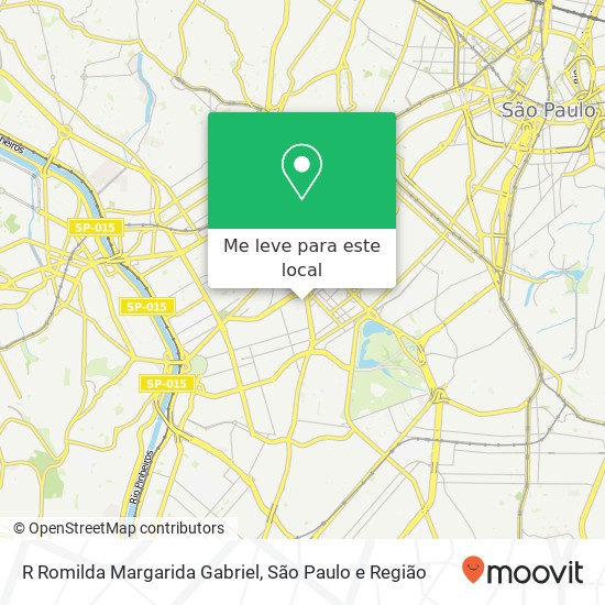 R  Romilda Margarida Gabriel mapa