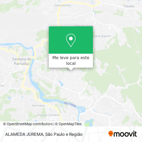 ALAMEDA JUREMA mapa