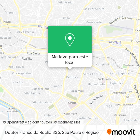 Doutor Franco da Rocha 336 mapa