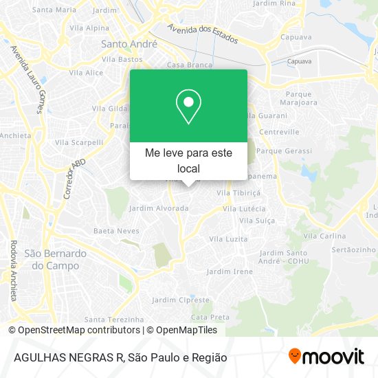 AGULHAS NEGRAS  R mapa