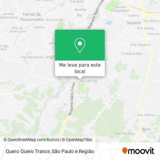 Quero Quero Trance mapa