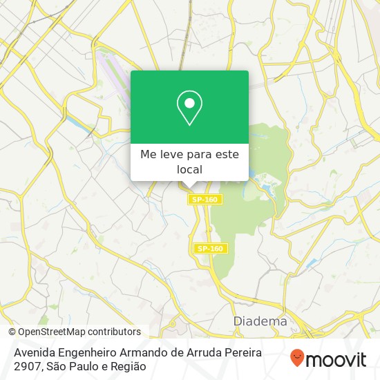 Avenida Engenheiro Armando de Arruda Pereira 2907 mapa