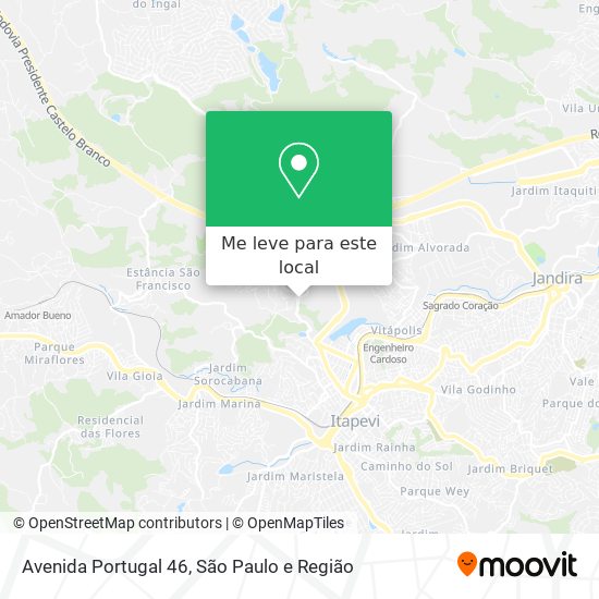 Avenida Portugal 46 mapa