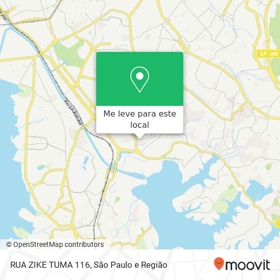 RUA ZIKE TUMA  116 mapa