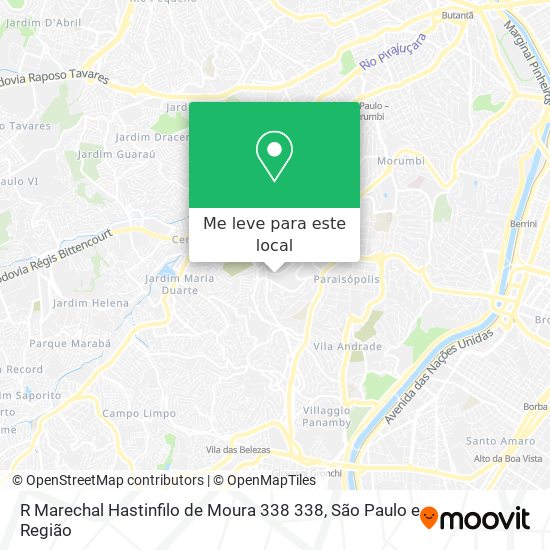 R Marechal Hastinfilo de Moura 338 338 mapa