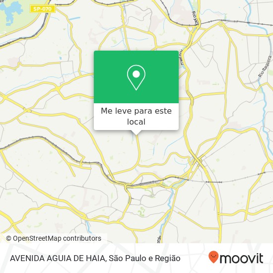 AVENIDA AGUIA DE HAIA mapa