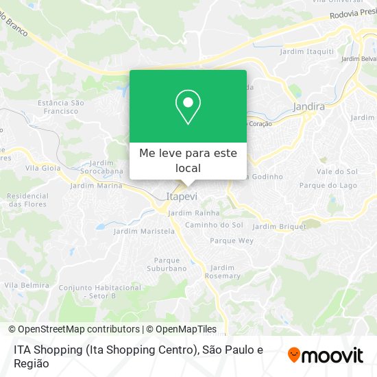 ITA Shopping (Ita Shopping Centro) mapa