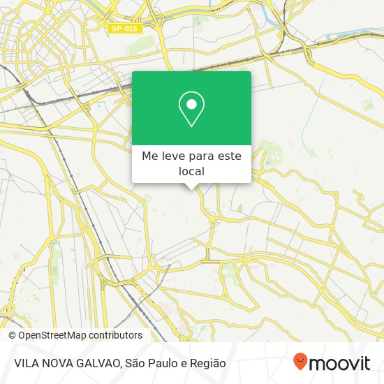 VILA NOVA GALVAO mapa