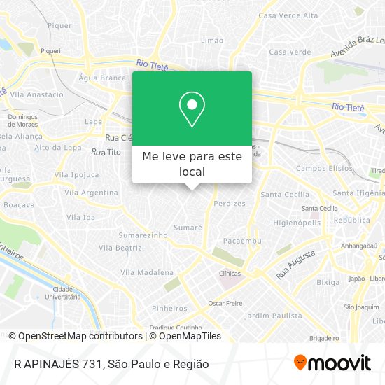 R APINAJÉS 731 mapa