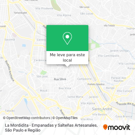 La Mordidita - Empanadas y Salteñas Artesanales mapa