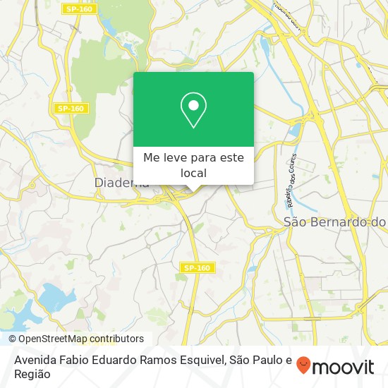 Avenida Fabio Eduardo Ramos Esquivel mapa