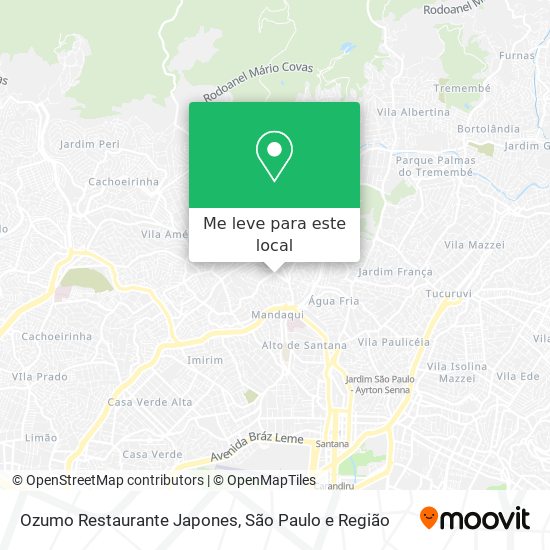 Ozumo Restaurante Japones mapa