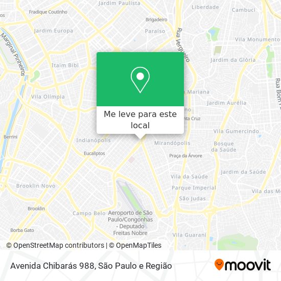 Avenida Chibarás 988 mapa