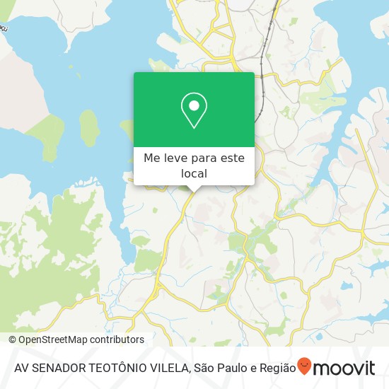 AV SENADOR TEOTÔNIO VILELA mapa