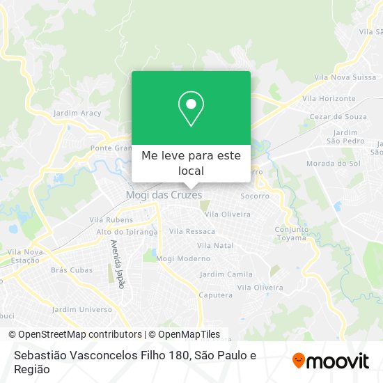 Sebastião Vasconcelos Filho  180 mapa