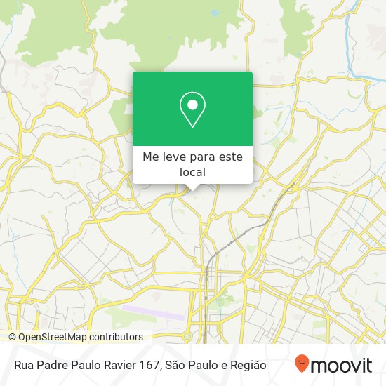 Rua Padre Paulo Ravier 167 mapa